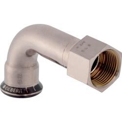 Geberit Mapress CuNiFe iç dişli 90° geçiş dirseği d=22mm Rp=3/4″