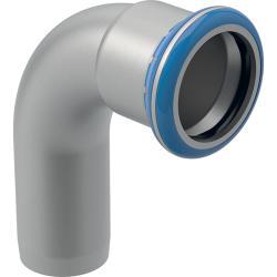 Geberit Mapress Paslanmaz Çelik eklenti uçlu dirsek 90° d=22mm