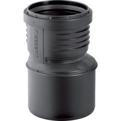 Geberit Silent-PP eksantrik redüksiyon Siyah d=90mm d1=75mm