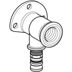 Geberit Mepla 90° batarya bağlantı dirseği Malzeme=Kurşunsuz silikon bronz d=16mm Rp=1/2″ L=7.8cm