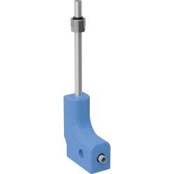 Geberit Euro cone için izolasyon kutulu ve cıvata bağlantılı Mepla 90° metal boru sifon dirseği Malzeme=Pirinç Bakır d=20mm 612.251.22.7
