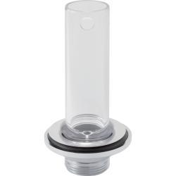 Geberit dikey borulu süzgeç, lavabo için Saydam