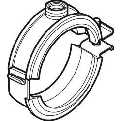 Geberit Silent-db20 izolasyonlu boru kelepçesi, M10 / G 1/2” somunlu di=160mm