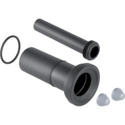 Geberit Asma klozet için bağlantı seti, uzunluk 26,5 cm Krom / Mat