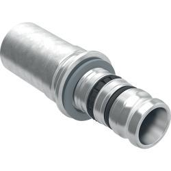 Geberit Mepladan Mapresse geçiş, eklenti ucu ile, paslanmaz çelik 1.4401 d=20mm d1=18mm