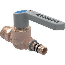 Geberit Mepla dış dişli ve çalıştırma kollu küresel vana CC499K d=26mm R=3/4″ PN=10bar