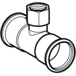 Geberit Mapress Therm iç dişli T parçası d=42mm Rp=1/2″ d1=42mm