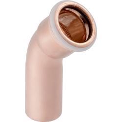 Geberit Mapress bakır eklenti uçlu dirsek 45° d=18mm