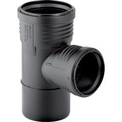 Geberit Silent-PP 87,5° çatal Siyah d=32mm d1=32mm