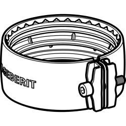 Geberit Silent-db20 germeli bağlantı Siyah d=56mm