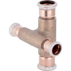 Geberit Mapress bakır azaltıcı çapraz parça, kademeli d=15mm d1=15mm