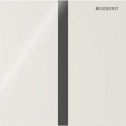 Geberit Elektronik deşarj tetiklemeli pisuvar deşarj kontrolü, elektrikli, tip 40 kör kapak, kare 12,5x0,4x12,5 cm Kum Grisi