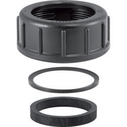 Geberit PE sıkıştırma bağlantısı Siyah d=56mm