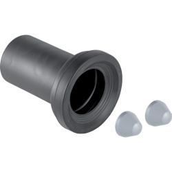 Geberit adaptör conta ve üst kapaklı bağlantı manşonu Krom / Mat d=110mm L=30cm l=26.5cm