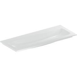 Geberit iCon mobilyalı lavabo 120x48x13 cm Beyaz 120x48cm Batarya deliği=Yok Taşma=Yok