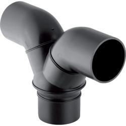 Geberit Silent-db20 2 x 90° çatal boru Siyah