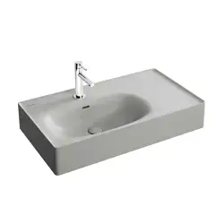 VitrA Equal Lavabo, 80x45 cm Mat Taş Gri — 7242B476-0001