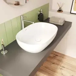 VitrA Outline Çanak Lavabo, 58x40 cm Beyaz — 5995B403-0016 uygulama örneği