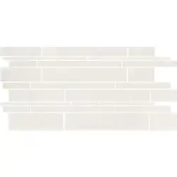 VitrA 30x60, Cementside, Kesme Mozaik, Kesme dekor, Beyaz, R10B