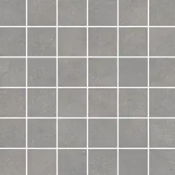 VitrA 5x5, Urbancrete, Kesme Mozaik, Bordür, Koyu Gri