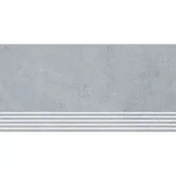 VitrA 30x60, Beton-X, Basamak, Açık Gri, R10B