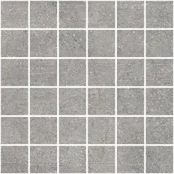 VitrA 5x5, Newcon, Kesme Mozaik, Dekor, Gümüş Gri, R10B