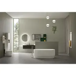 VitrA 2,5x15, mode, Kesme Mozaik, Yosun Gri