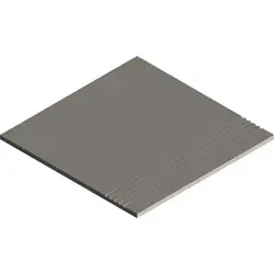 VitrA 30x30, Uni, Basamak, Gri