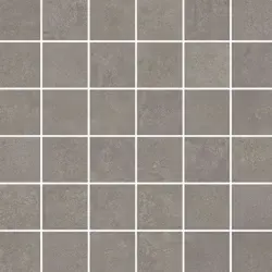 VitrA 5x5, Urbancrete, Kesme Mozaik, Bordür, Koyu Grej
