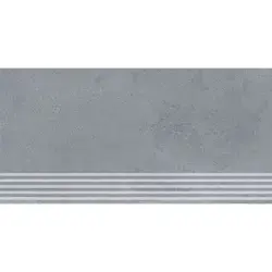 VitrA 30x60, Beton-X, Basamak, Koyu Gri, R10B