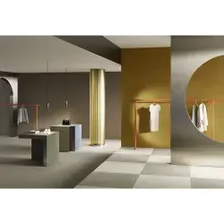 VitrA 120x120, Resincrete, Fon, Mavi, R10