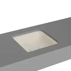 VitrA Metropole Tezgahaltı lavabo, 40x40 cm Mat Kum Beji — 7533B422-7215