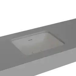 VitrA Metropole Tezgahaltı lavabo, 50x40 cm Mat Taş Gri — 7534B476-7215