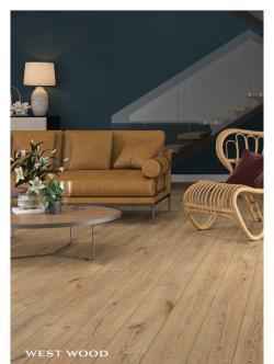 Güral Seramik West-Wood West Wood Teak 20x120 Mat Sırlı Porselen