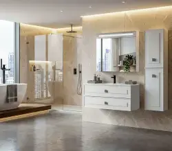 Gold Banyom Standart Lugano Plus 80 Beyaz