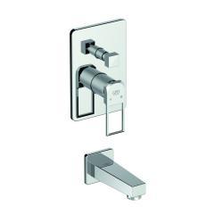 GPD Quadro Ankastre Banyo Bataryası Krom MAB190