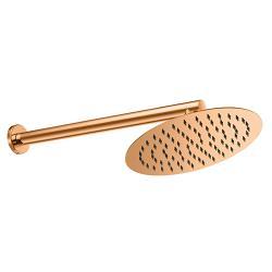 GPD Ankastre Duş Başlığı (Duvardan Ø250) 25 cm Rose Gold (PVD)