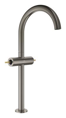 GROHE Atrio Private Collection Tek delikli lavabo bataryası 1/2" XL-Boyut Antrasit Brushed Hard Graphite 21140AL0