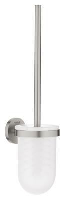 GROHE Essentials Tuvalet fırçası seti Supersteel Infinity Kaplama