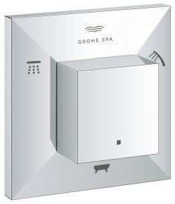 GROHE Allure Brilliant 5 yollu yön değiştirici (3 çıkış kontrolü sağlar) Krom