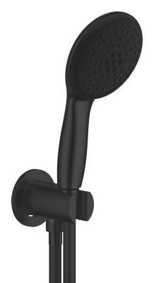 GROHE Tempesta 110 Duvar askılı duş seti, 2 fonksiyonlu (Rain, Jet) Siyah Matt Black 264062433