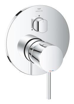 GROHE Atrio Tek kumandalı 3 yönlü banyo bataryası Krom