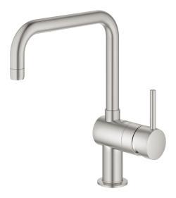 GROHE Minta Tek kumandalı eviye bataryası Supersteel Infinity Kaplama 32488DC0