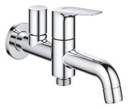 GROHE BauEdge Bibtap 2 in 1 1/2" Krom