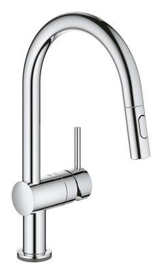 GROHE Minta Touch Elektronik tek kumandalı eviye bataryası Krom 31358002