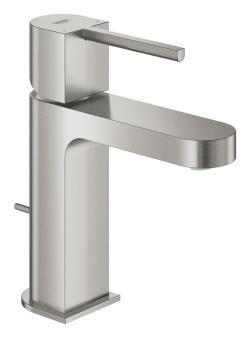 GROHE Plus Tek kumandalı lavabo bataryası S-Boyut Supersteel Infinity Kaplama