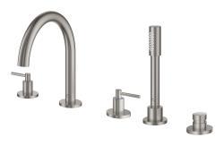GROHE Atrio 5 delikli küvet bataryası Supersteel Infinity Kaplama 29407DC0
