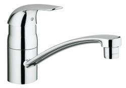 GROHE EuroPro Tek kumandalı eviye bataryası Krom