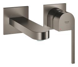 GROHE Plus İki delikli lavabo bataryası M-Boyut Antrasit Brushed Hard Graphite