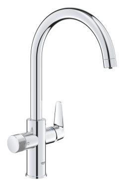 GROHE Blue Pure BauCurve Filtreli musluk Krom